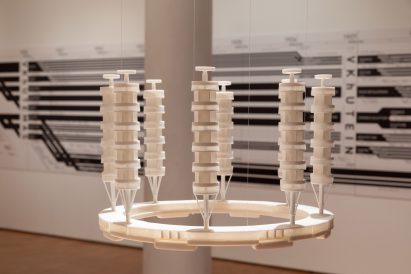 Flying city model