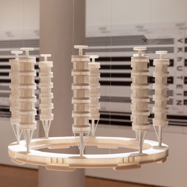 Flying city concept model
