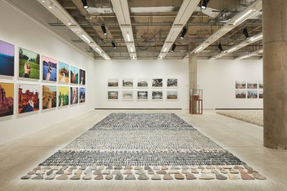 Still Life installation of Stone Age objects