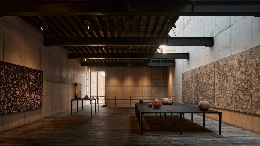 Casa Wabi studio in Mexico City