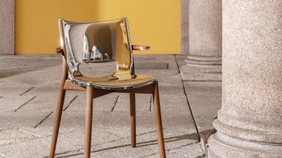 Alessi moves into furniture with Poêle chair by Philippe Starck for Alessi