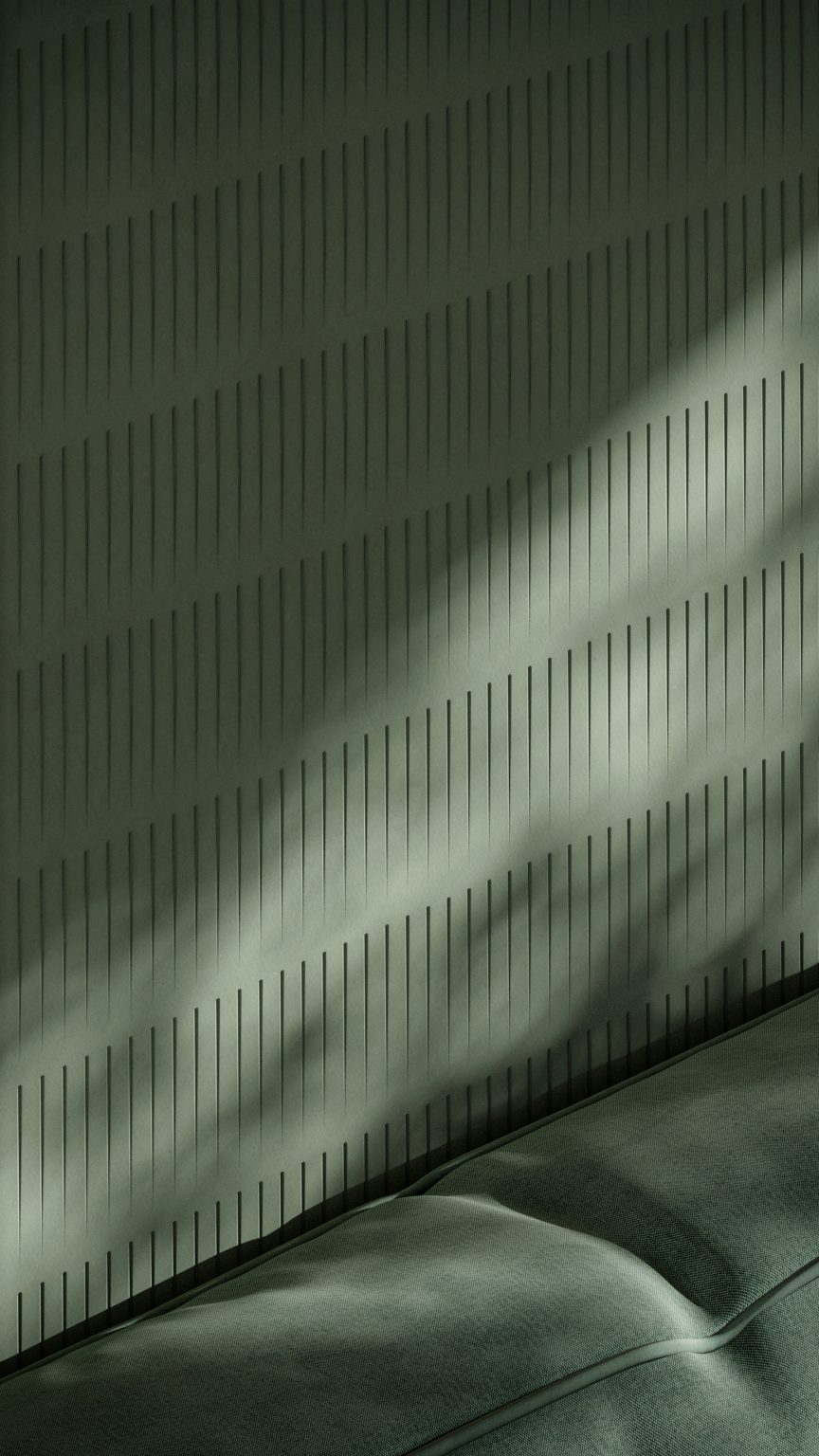 Green Alted H01 tiles by Berta Julià Sala for Alted Materials
