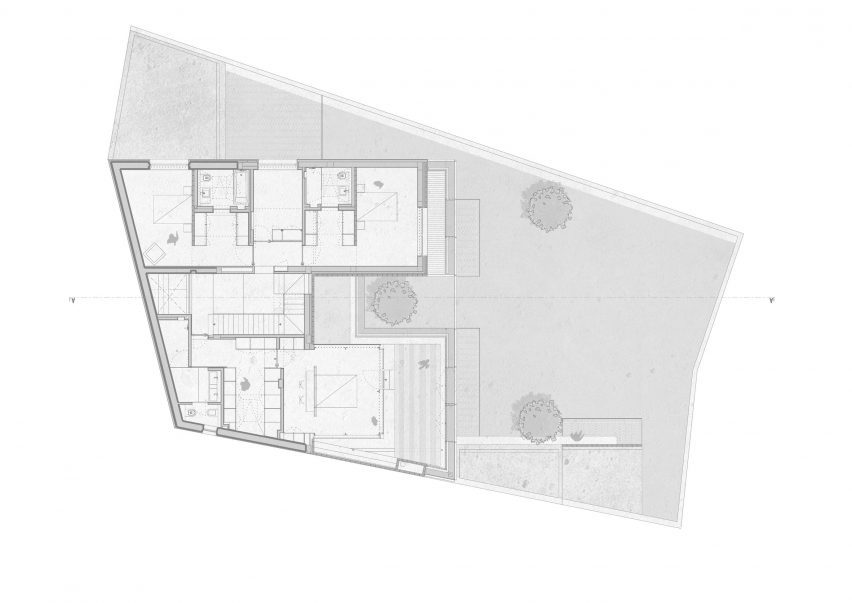First floor plan of Nevogilde