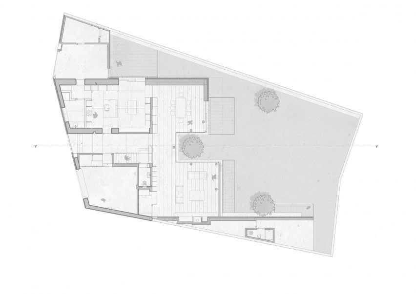Ground floor plan of Nevogilde