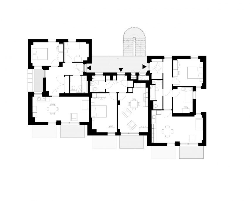 First floor plan of Citizens House