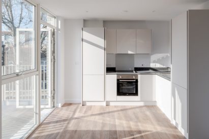 Interior photo of the affordable home