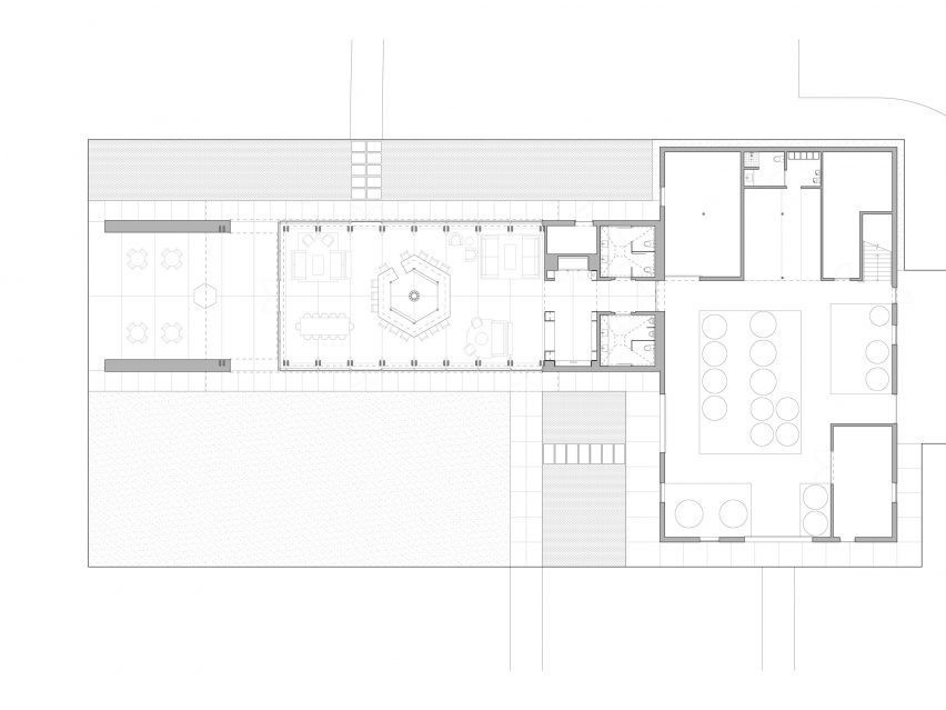 Lasting Joy brewery and tasting room floor plan by Aron Himelfarb