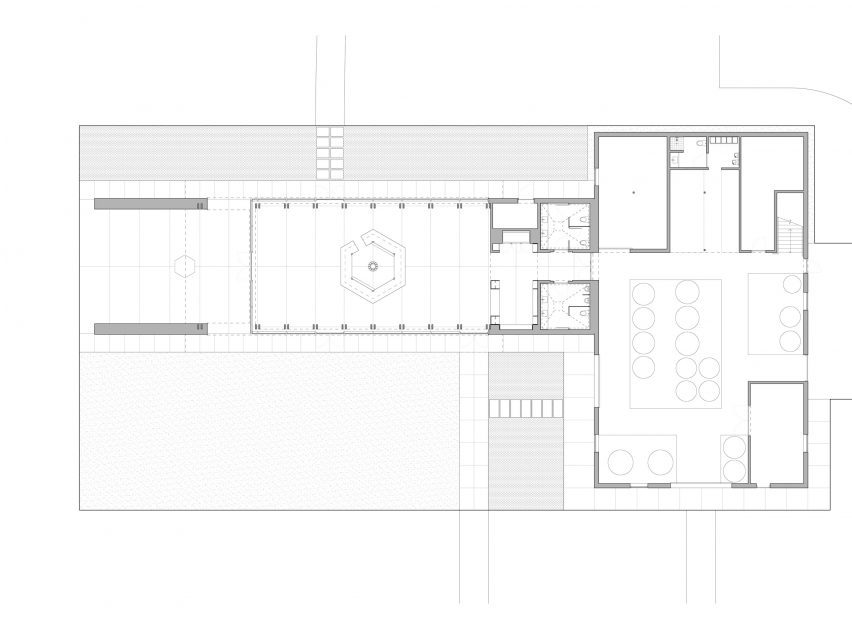 Lasting Joy brewery and tasting room floor plan by Aron Himelfarb