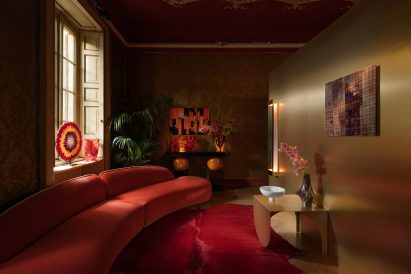 Living room at Artemest's L'Appartamento in Milan by Kingston Lafferty Design