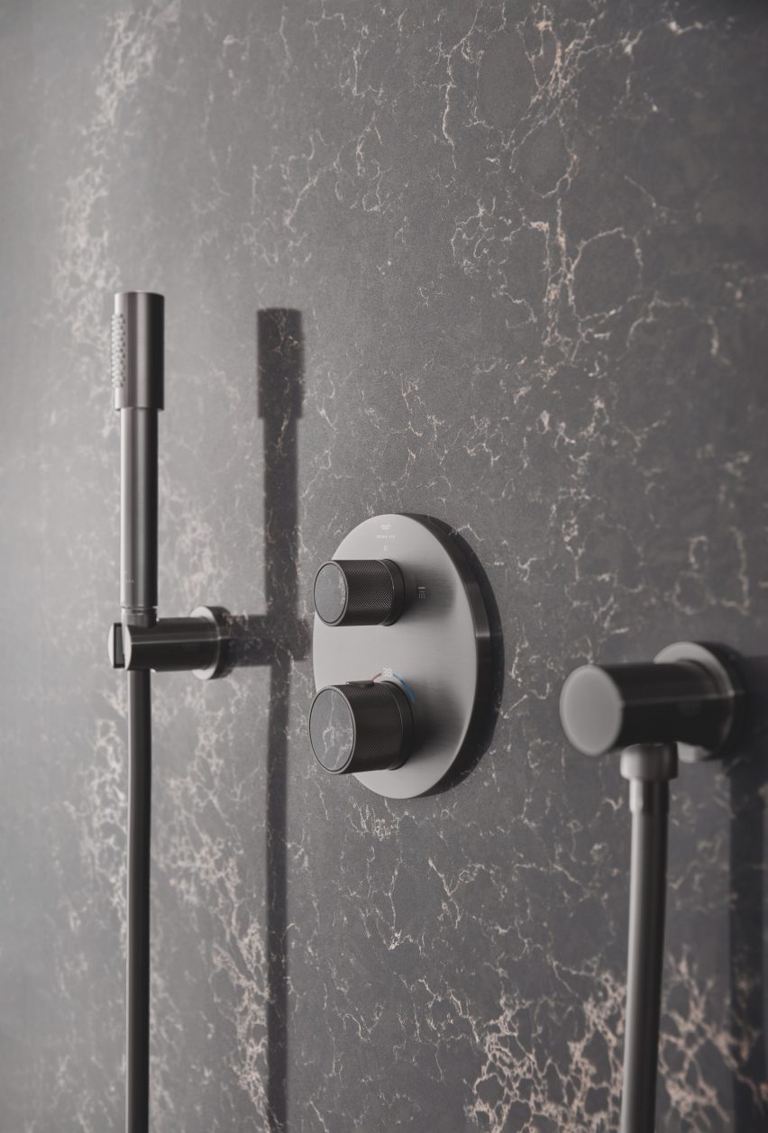 Atrio Private Collection thermostatic shower mixer by Grohe