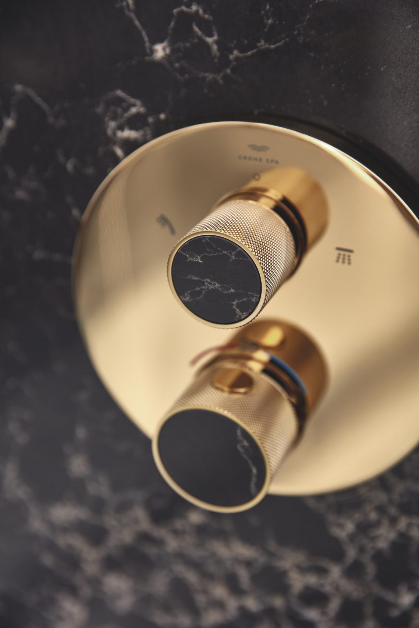 Atrio Private Collection thermostatic shower mixer by Grohe