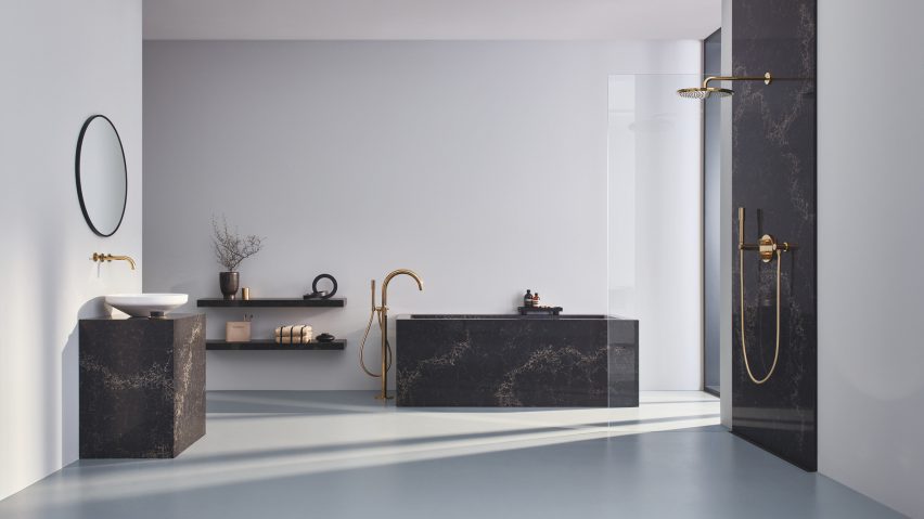 Atrio Private Collection thermostatic shower mixer by Grohe