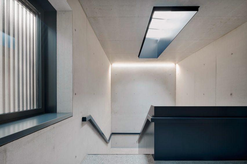 Passau police station interiors