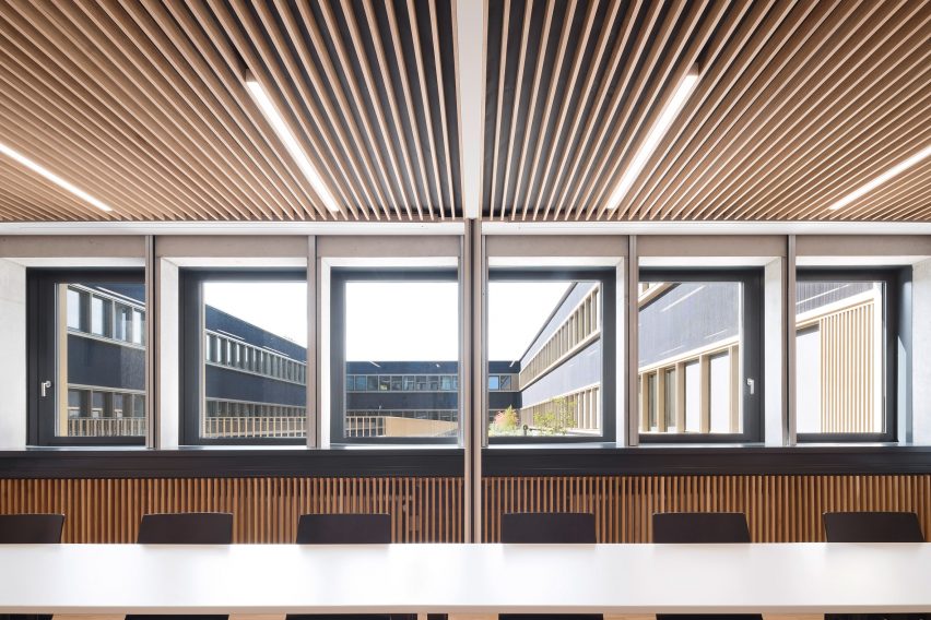 Passau police station interiors