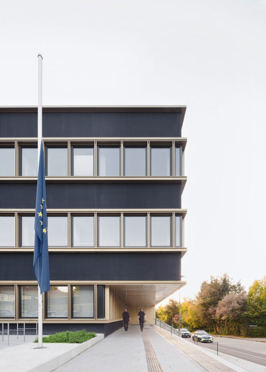 Passau police station interiors