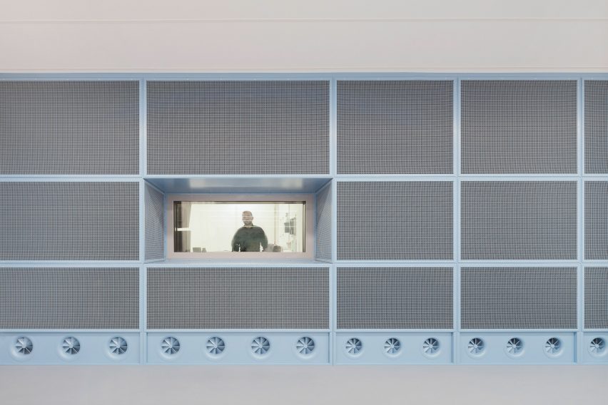 Passau police station interiors
