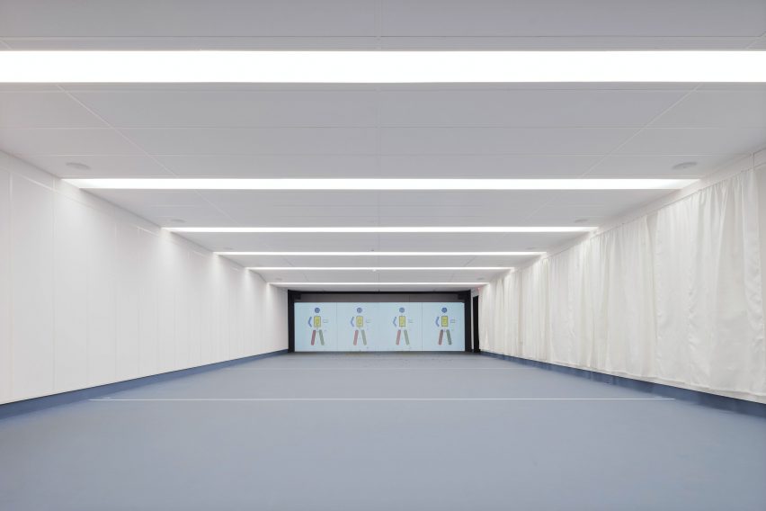 Passau police station interiors