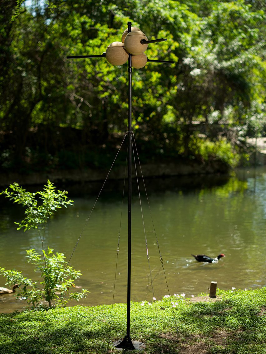 A birdhouse at Brackenridge Park