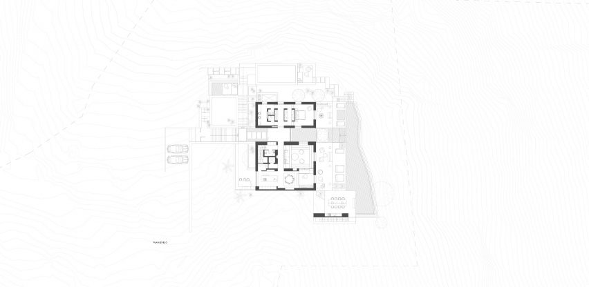 Ground floor plan of O Lofos