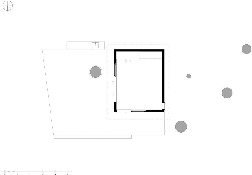 Floor plan of Bush Studio by Dane Taylor