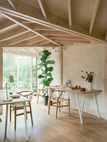 Interior image of the studio