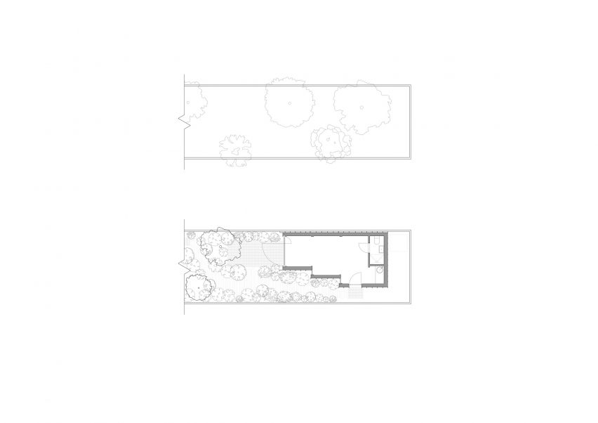 Plan of Garden Studio
