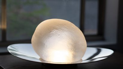 Citron lamp by Tongqi Lu Design