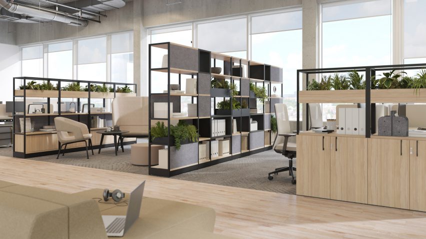 Combus shelving system by Narbutas