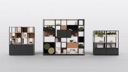 Combus shelving system by Narbutas