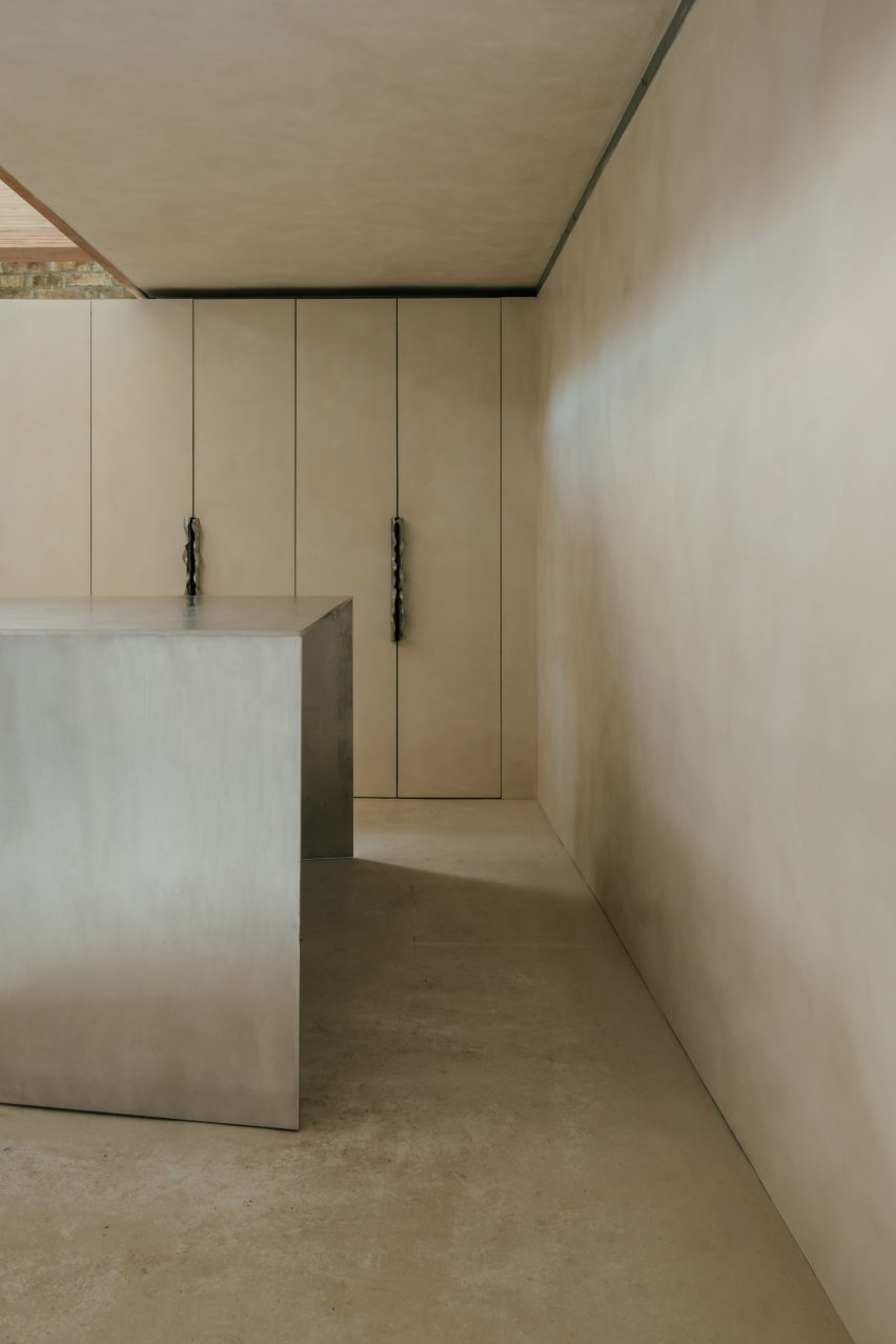 Completedworks studio designed by Hollie Bowden features minimalist interior