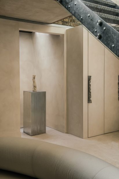 Completedworks studio designed by Hollie Bowden features minimalist interior