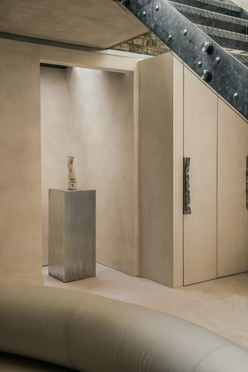 Completedworks studio designed by Hollie Bowden features minimalist interior