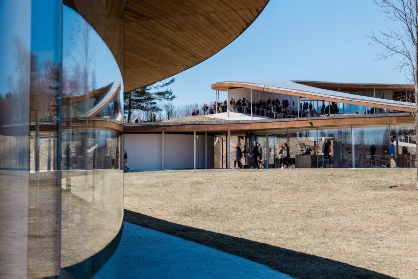 SANAA building at design for freedom