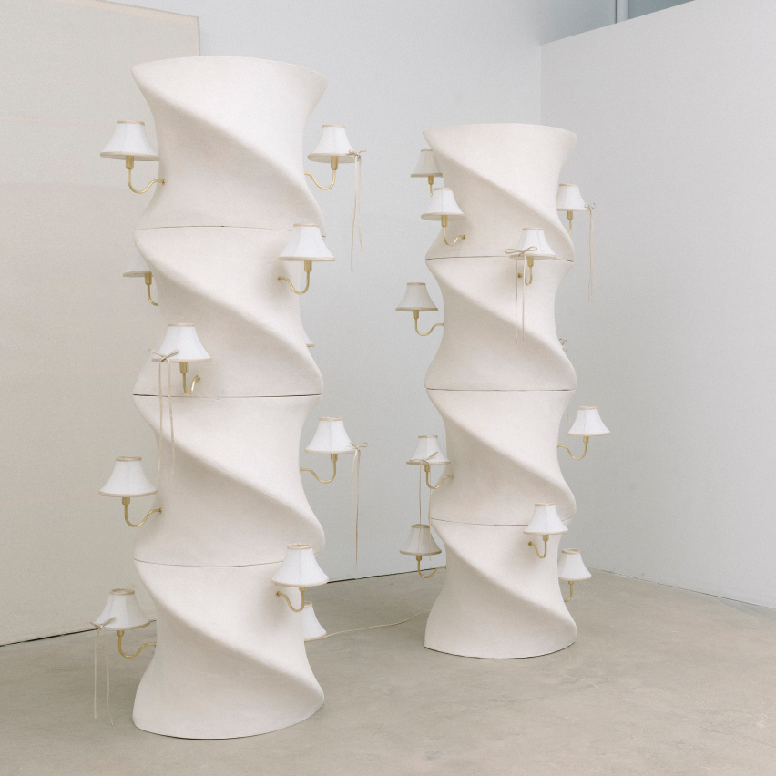 Twist Column Light by Eny Lee Parker