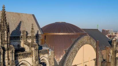 St. John the Divine Copper Dome renovation