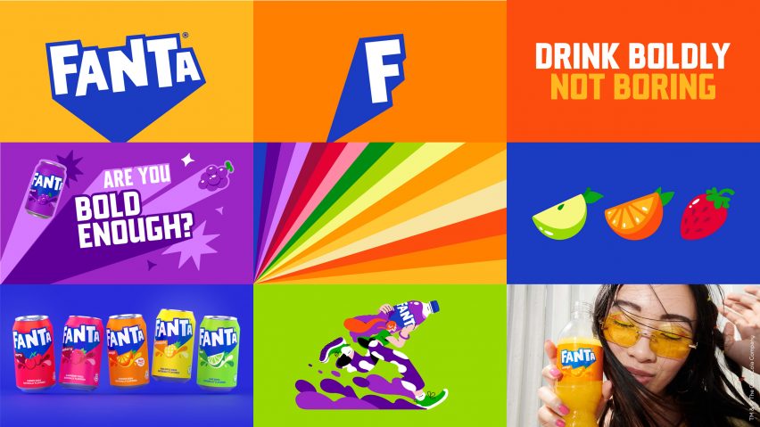 Fanta rebrand by Coca-Cola design team and Jones Knowles Ritchie