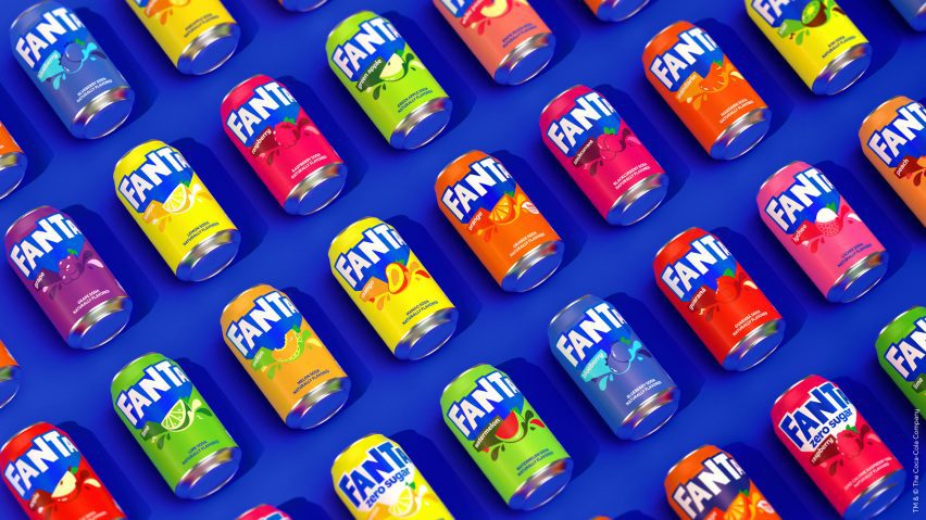 Fanta rebrand by Coca-Cola design team and Jones Knowles Ritchie