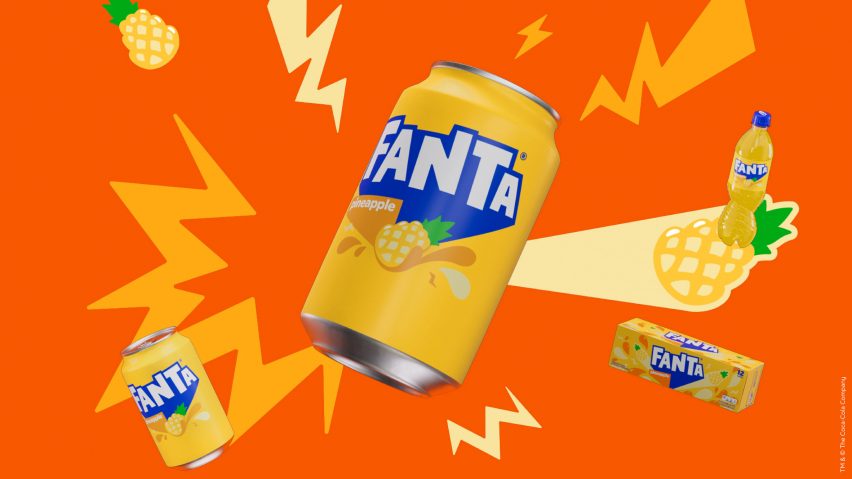 Fanta rebrand by Coca-Cola design team and Jones Knowles Ritchie