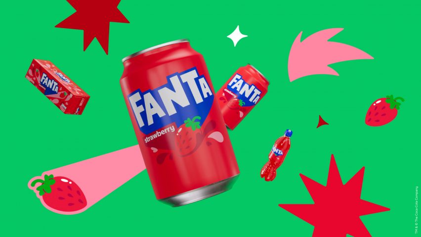 Fanta rebrand by Coca-Cola design team and Jones Knowles Ritchie