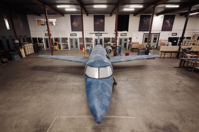 Photo of the denim plane