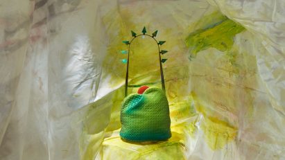 My dear mountains bag by Bottega Veneta and Gaetano Pesce