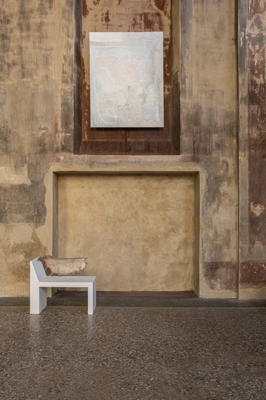 Rick owens bone chair