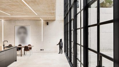 Home with Crittal-style windows