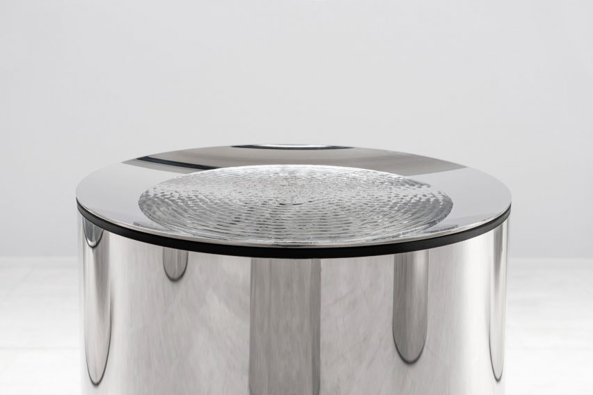 Shaped by Water installation by Google and Lachlan Turczan at Milan Design Week