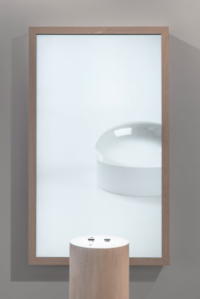 google pixel watch on display at Milan Design Week