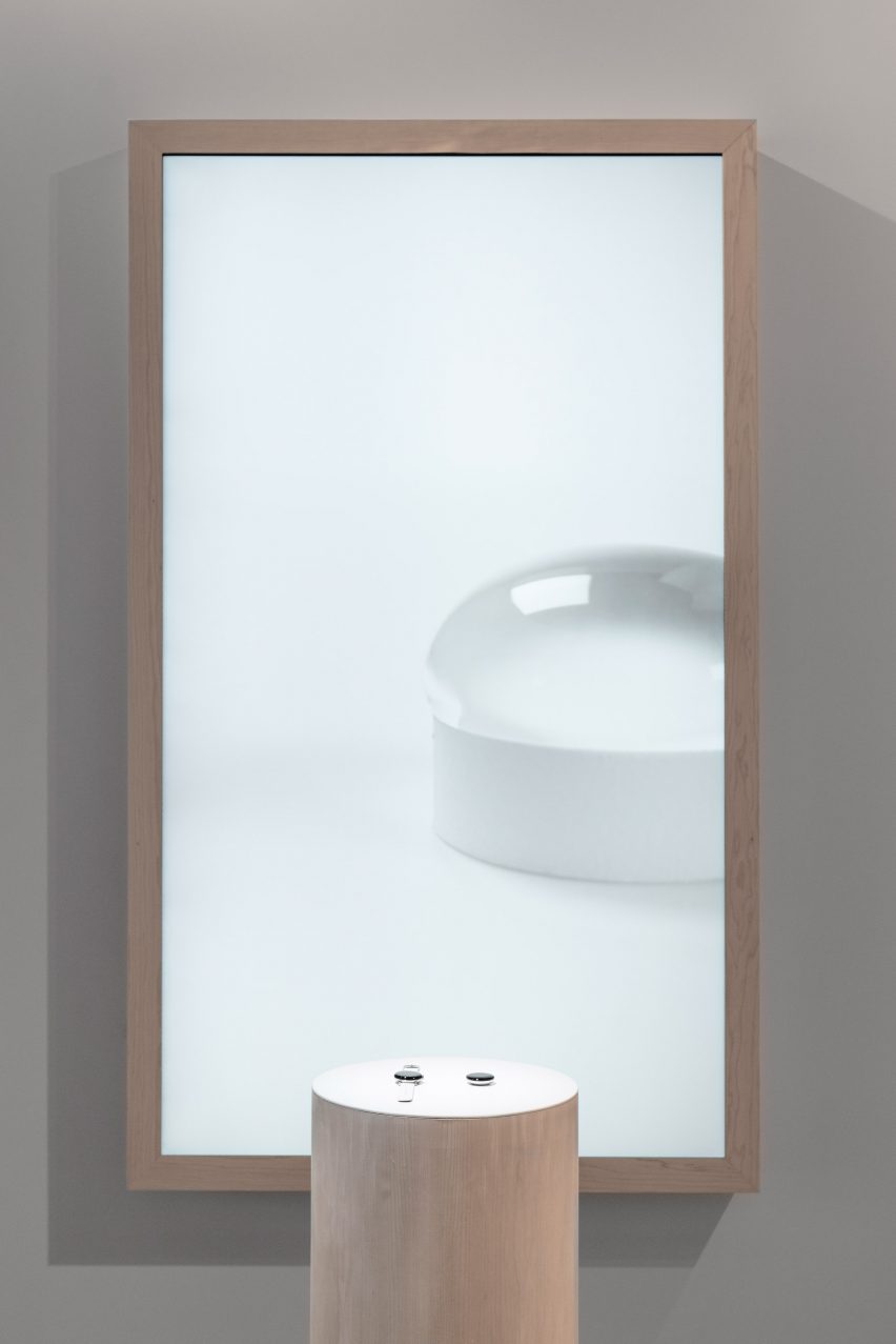 Shaped by Water installation by Google and Lachlan Turczan at Milan Design Week