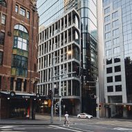 Poly Centre office skyscraper in downtown Sydney by Grimshaw