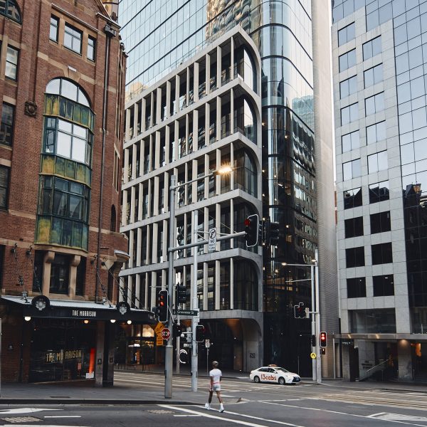 Poly Centre office skyscraper in downtown Sydney by Grimshaw