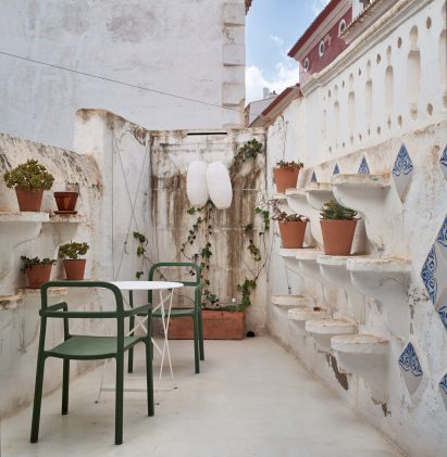 Terrace of Hevresac Hotel