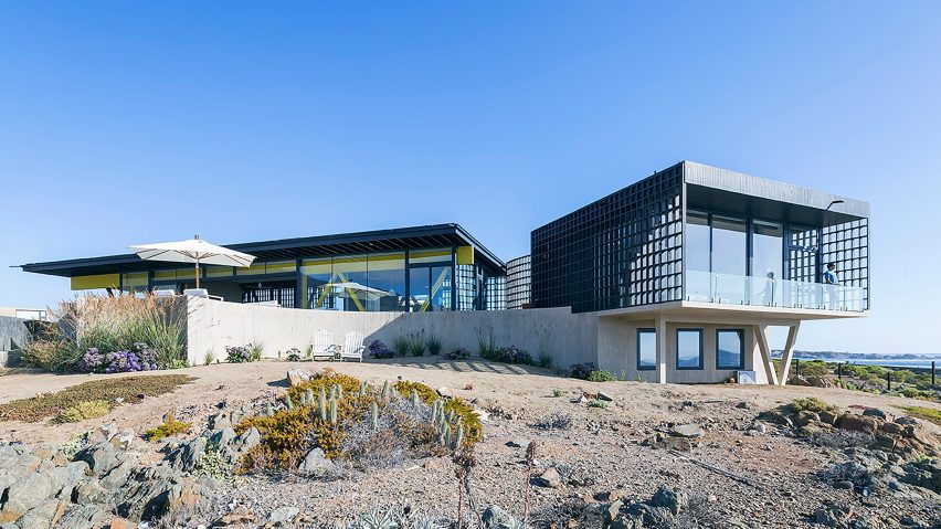 View of home from beach